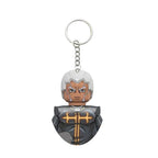 Minifigura de bloques de Enrico Pucci con llavero