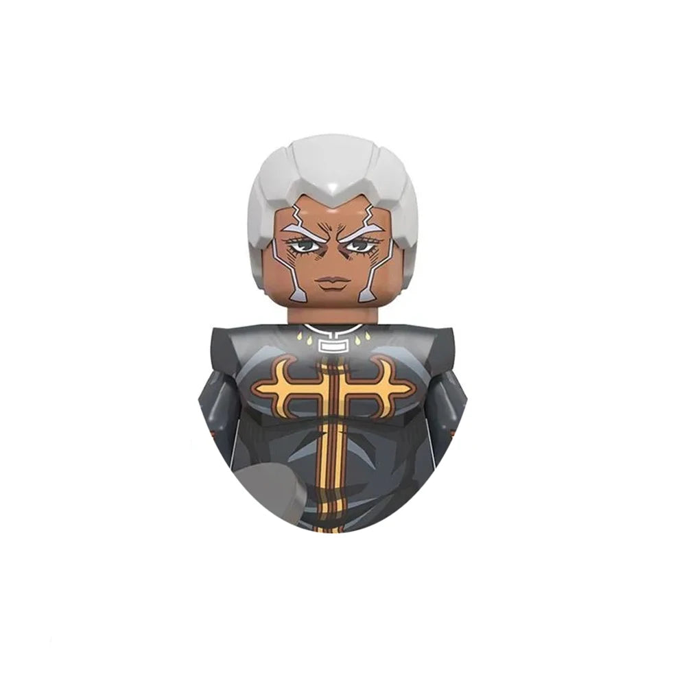 Minifigura de bloques de Enrico Pucci, solo figura