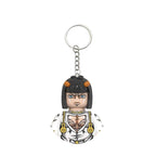 Minifigura de bloques de Bruno Bucciarati con llavero