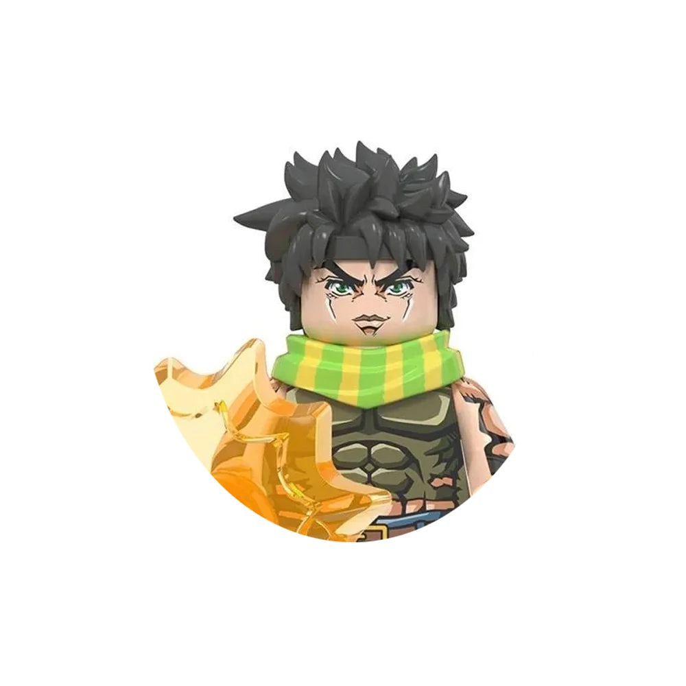 Minifigura de bloques de Joseph Joestar, solo figura